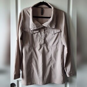 Mountain Hardware Women M Pullover Shirt Moisturewicking Hikng Gorpcore Active